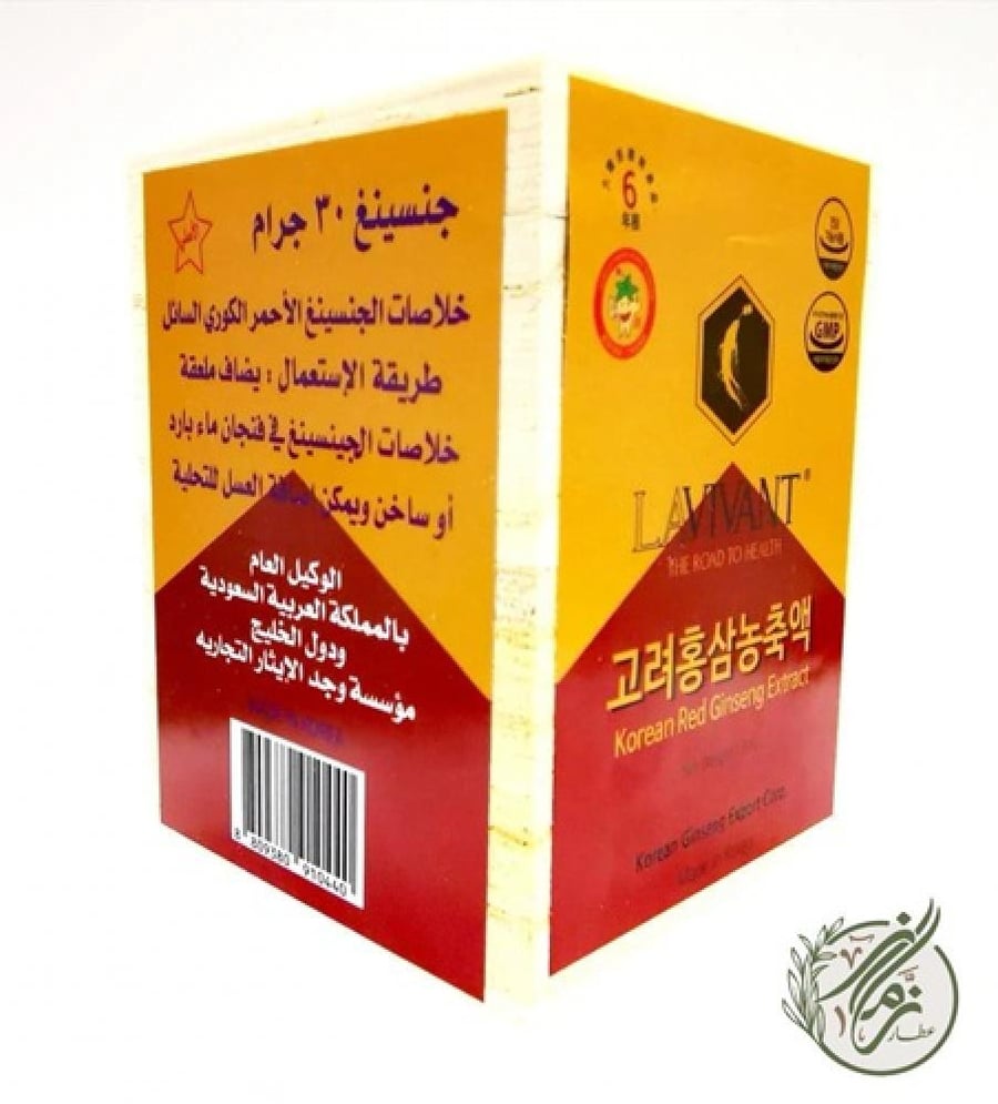 خلاصات الجنسينج الكوري الأحمر - عطار زمان