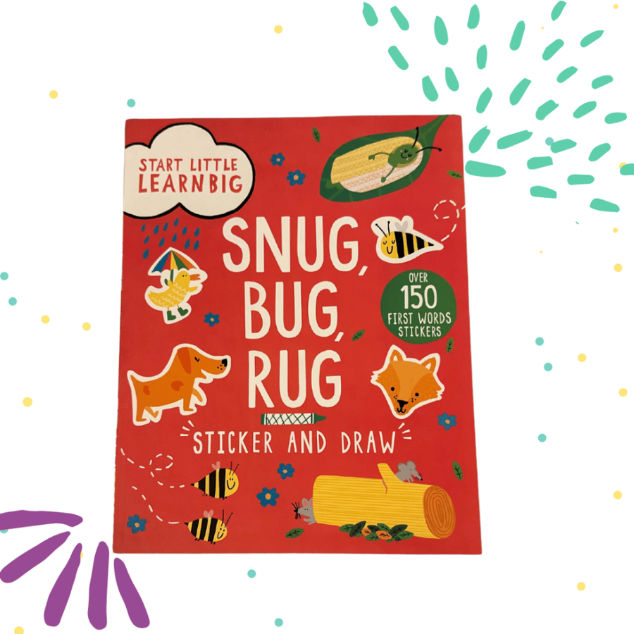 Sticker and Draw Snug, Bug, Rug