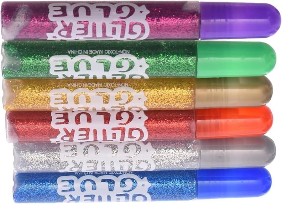 Glue glitter