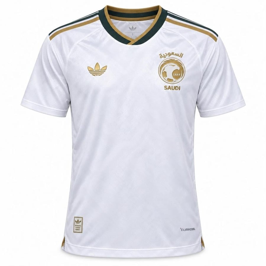 تيشيرت المنتخب السعودي الابيض