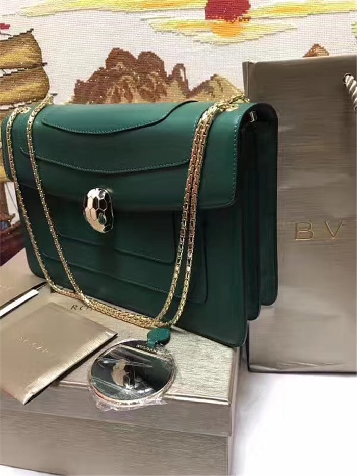 BVLGARI Original Leather Handbag - Premium Quality