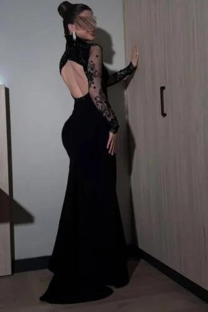 Long and elegant evening dress