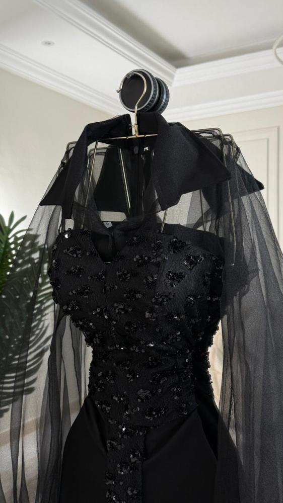 Long-sleeved transparent jumpsuit