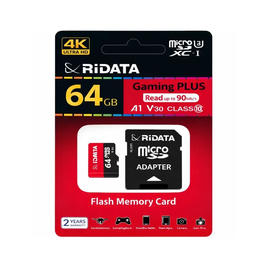 ذاكرة داش كام 64GB -RIDATA