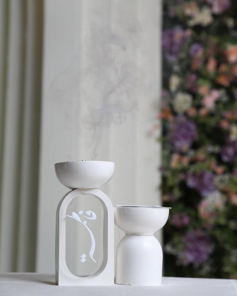 Wooden incense diffuser with name