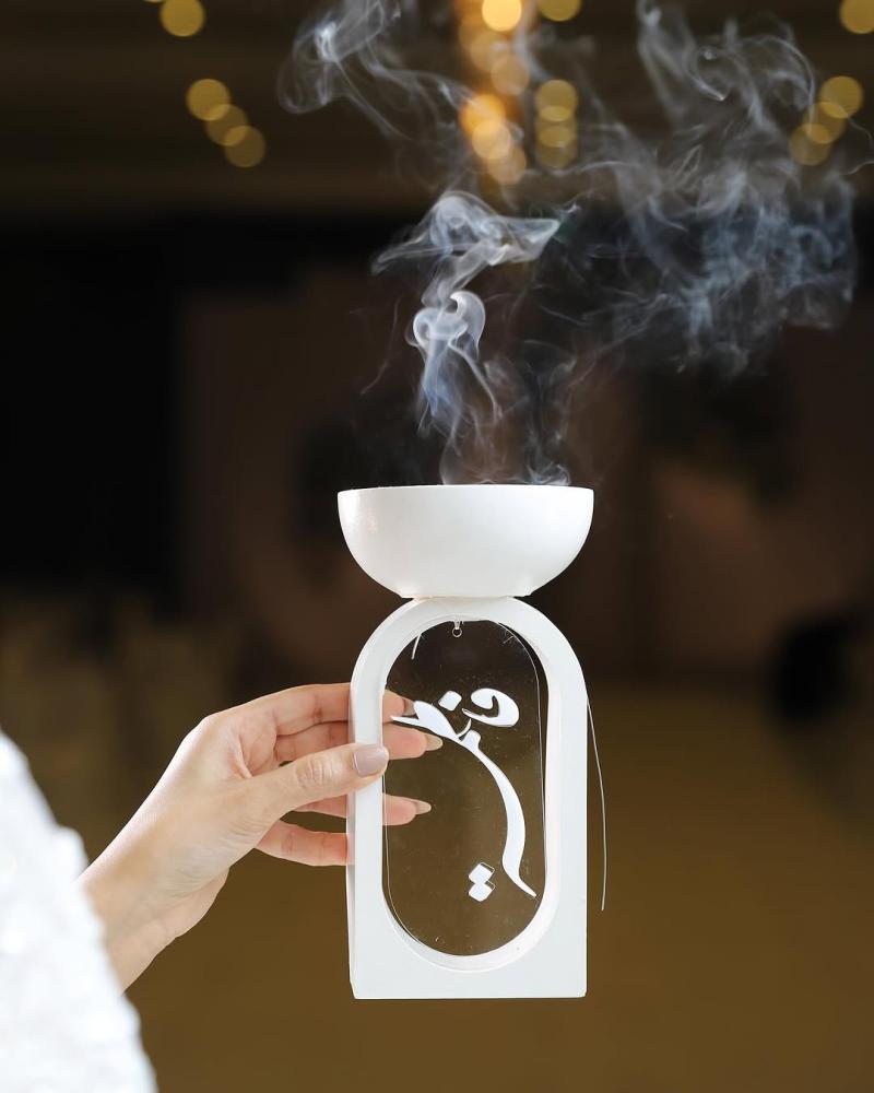 مبخرة تصميم عصري مبخرة ديكور منزلية مبخرة حسب الطلب