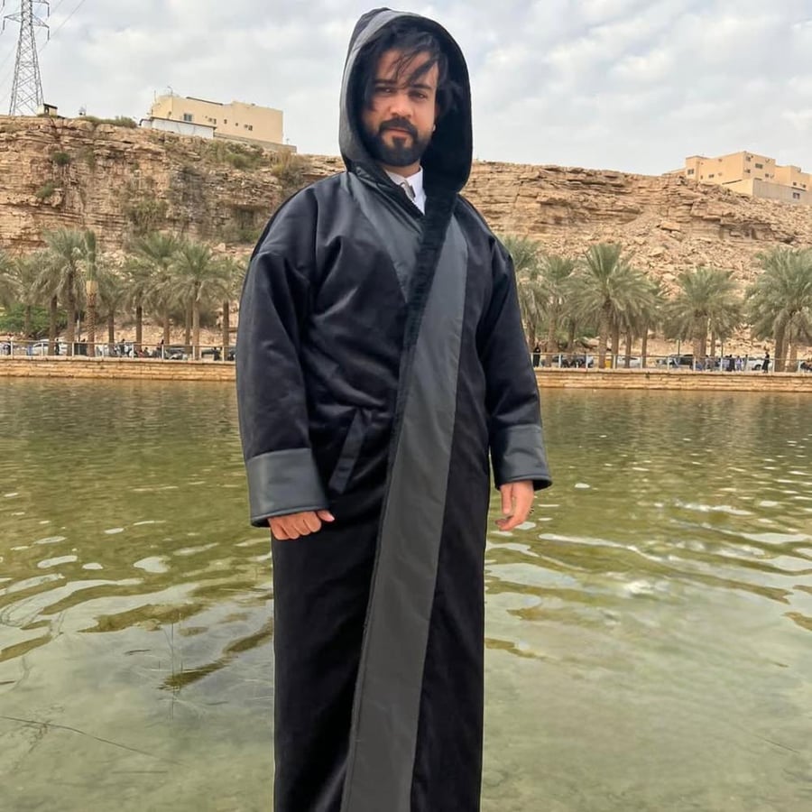 فروة رجالي قماش شتوي خامه درجه اولى