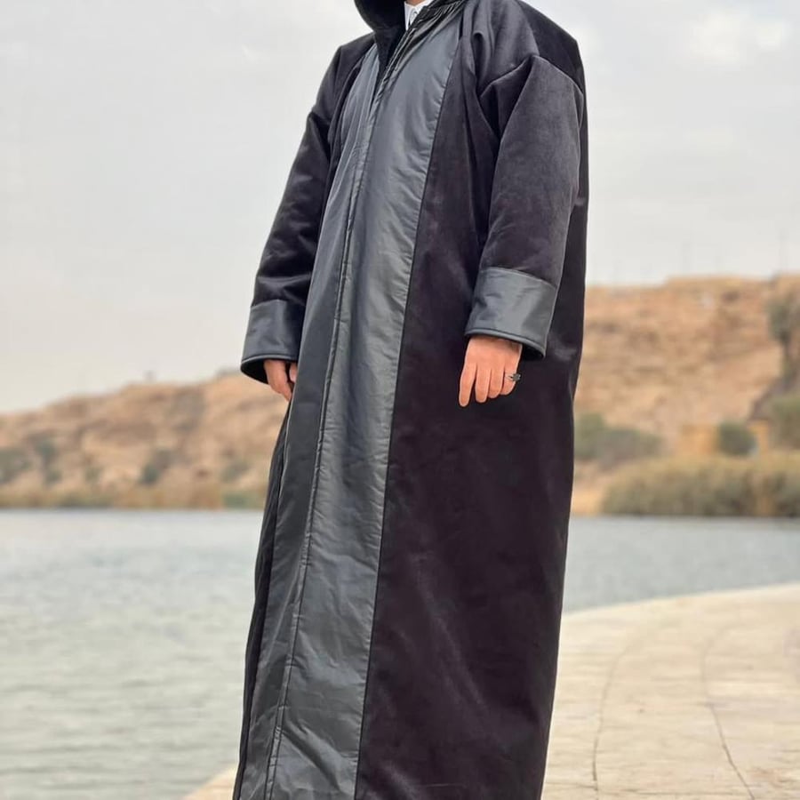 فروة رجالي قماش شتوي خامه درجه اولى