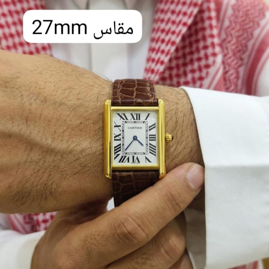 ساعة رجالي تصميم كارتير أنيق