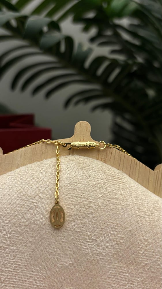 Cartier LOVE pendant with stones