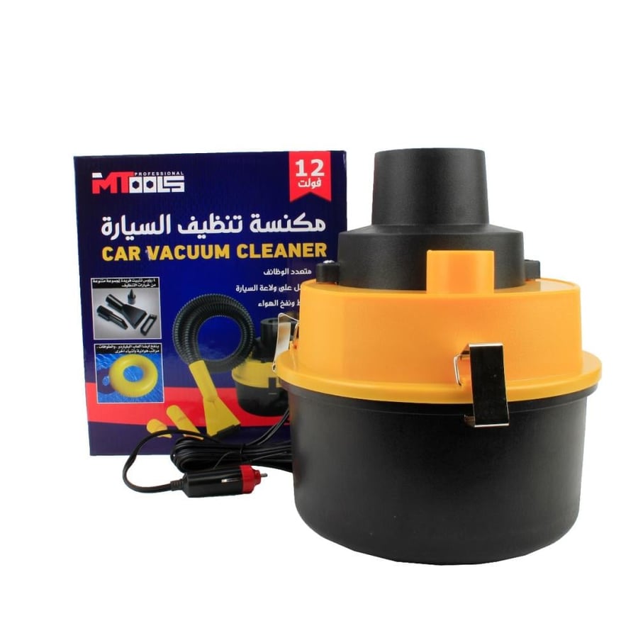 مكنسة تنظيف السيارة ولاعة