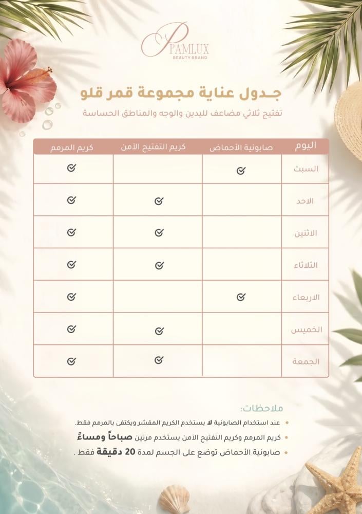 قمر قلو ،، تفتيح مضاعف 200غرام