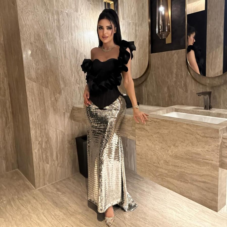 فستان سهرة اوف شويلدر