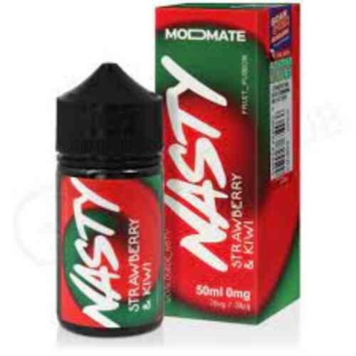 نكهة شيشه  ناستي فراولة كيوي NASTY STRAWBERRY KIWI 60ML نيكوتين 3
