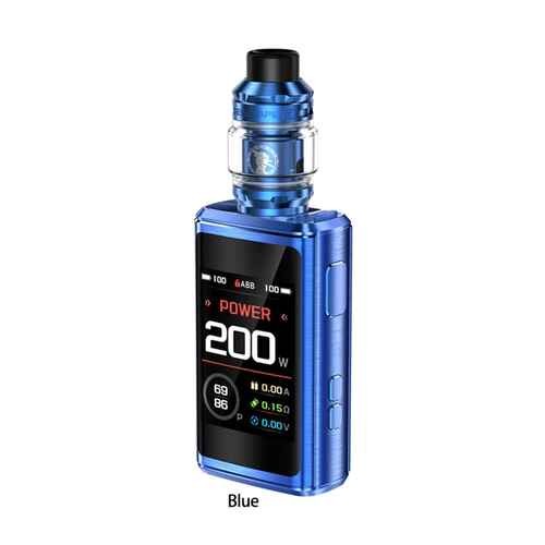 شيشة جيك فيب 200 واط GEEKVAPE Z200 KIT اللون ازرق BLUE