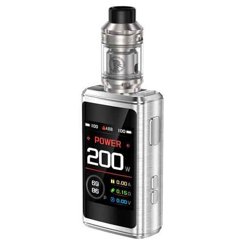 شيشة جيك فيب 200 واط GEEKVAPE Z200 KIT اللون فضي SELVR