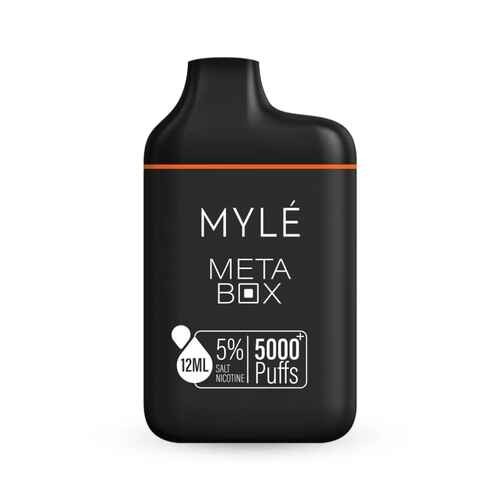 سحبة مايلي ايس برتقال 5000 موش MYLE META BOX Orange Ice
