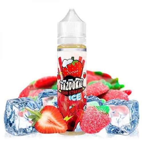 نكهة بازوكا ايس فراولة BAZOOKA ICE STRAWBERRY 60ML