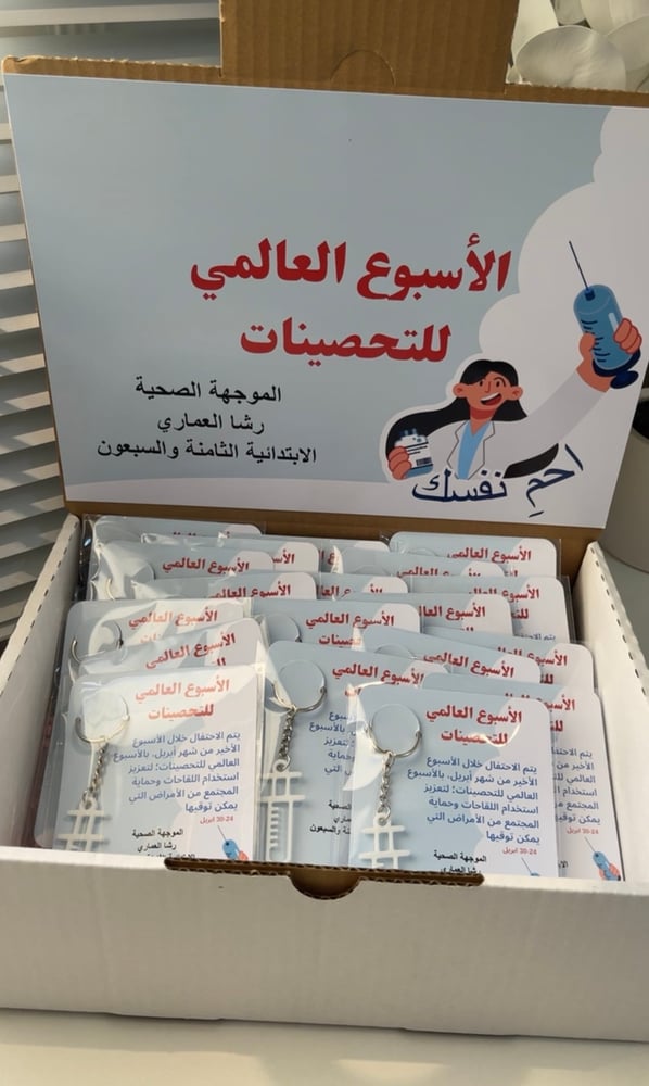 بكس ميدالية التحصينات