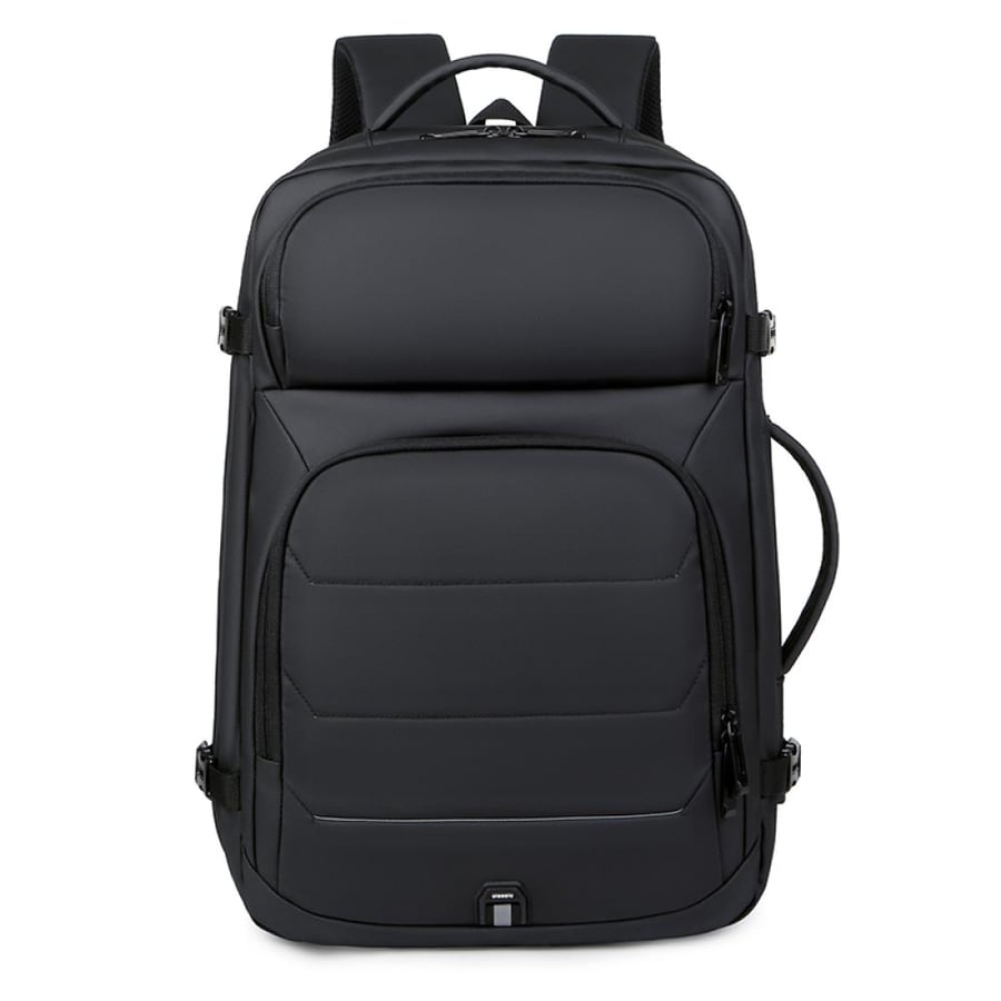 Travel bag with suction feature