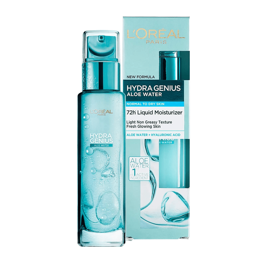 L'Oréal Hydra Genius Aloe Water Moisturizer for Normal to Dry Skin 70 ml