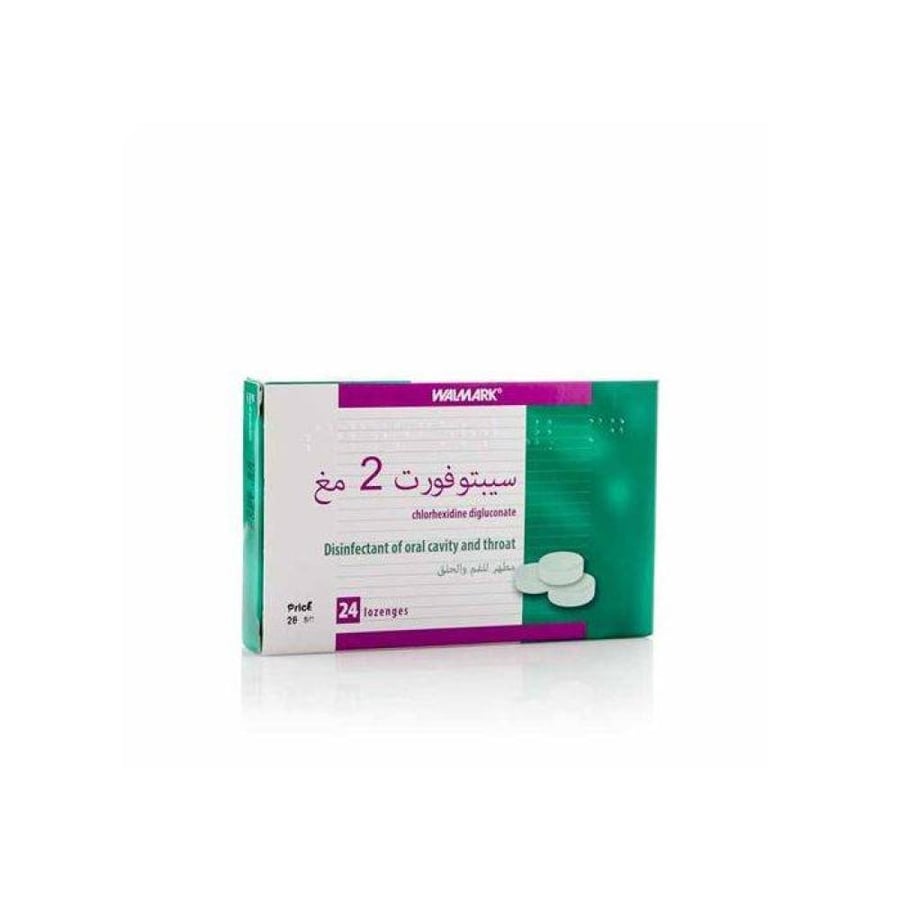 Cepitofort 2 mg lozenge original 24 tablets