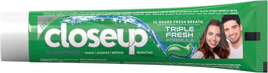 معجون أسنان كلوز أب بنكهة النعناع المنعش 25 مل