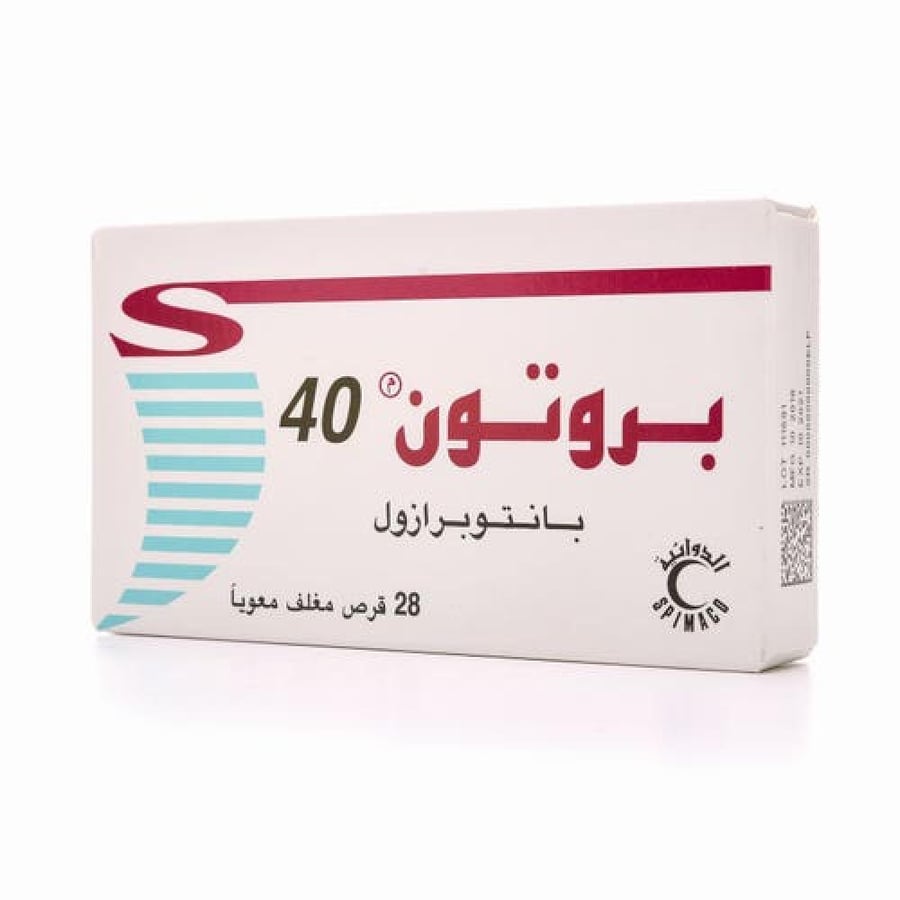 Proton 40 mg 28 tablets