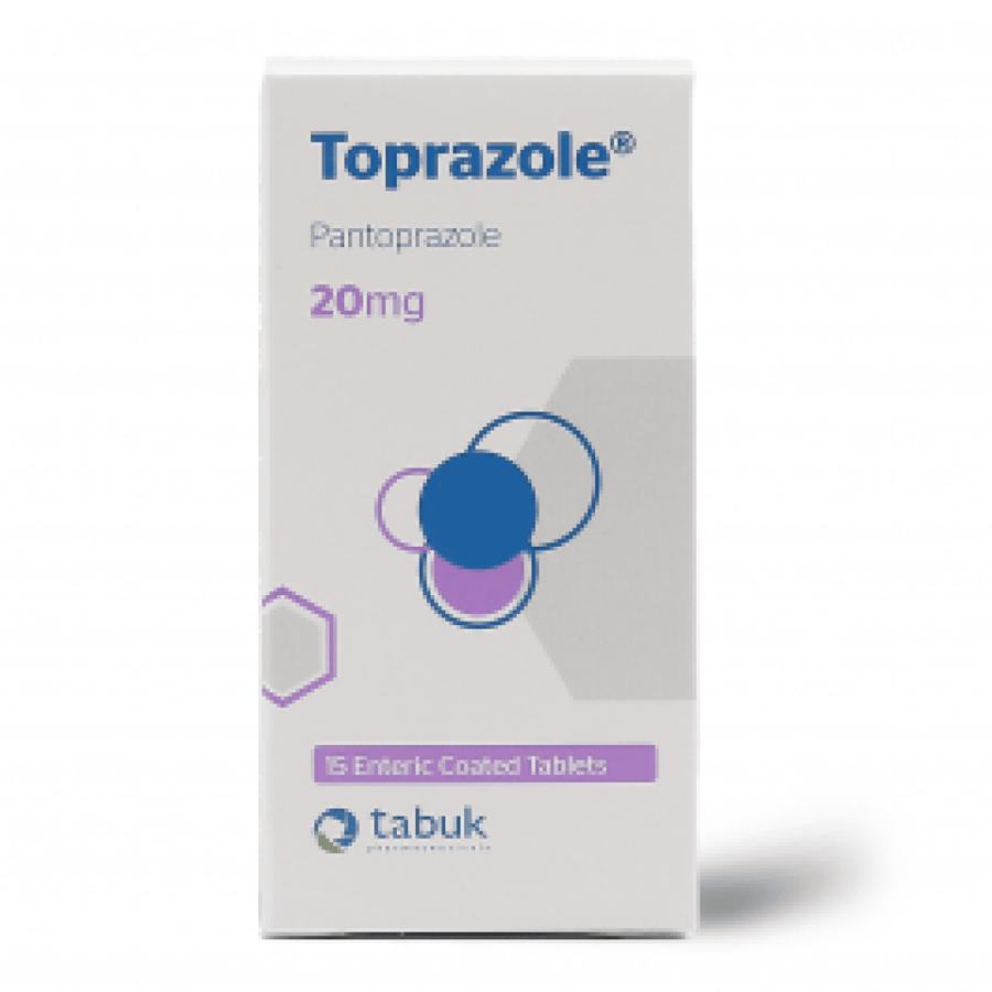 Toprazol 20 mg 15 tablets