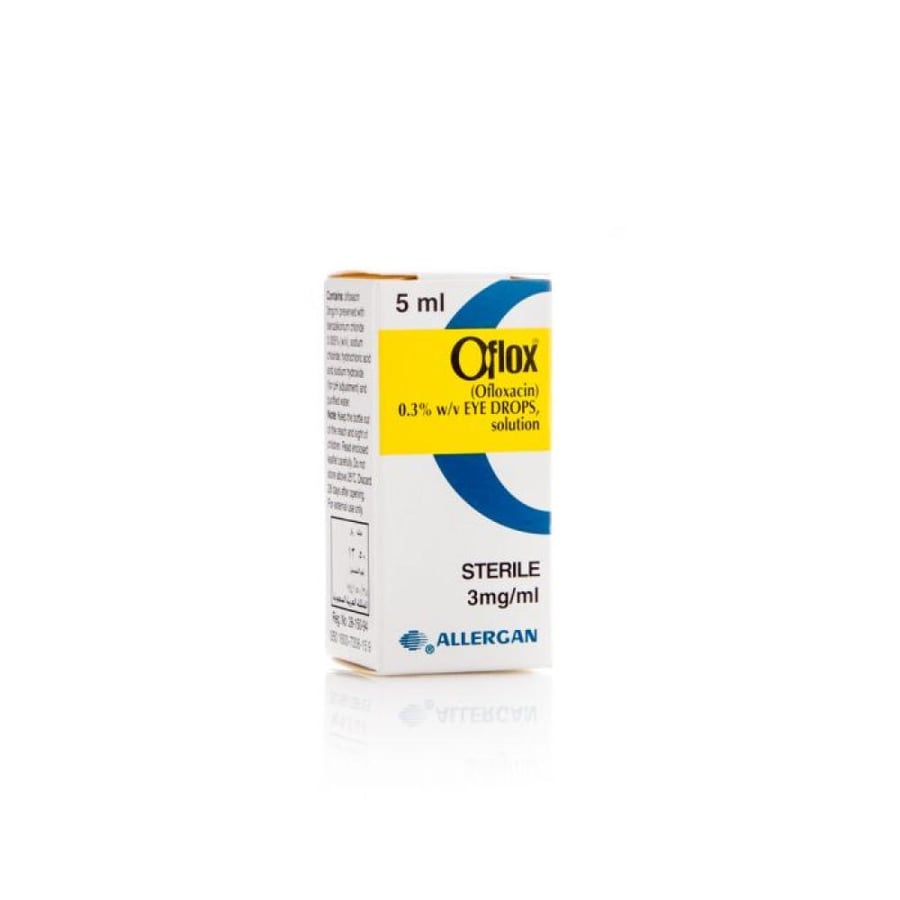 Ofloxacin 0.3% eye drops 5 ml