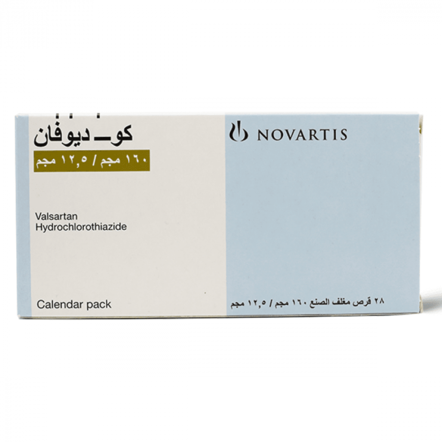 Co-Diovan 160/12.5 mg 28 tablets
