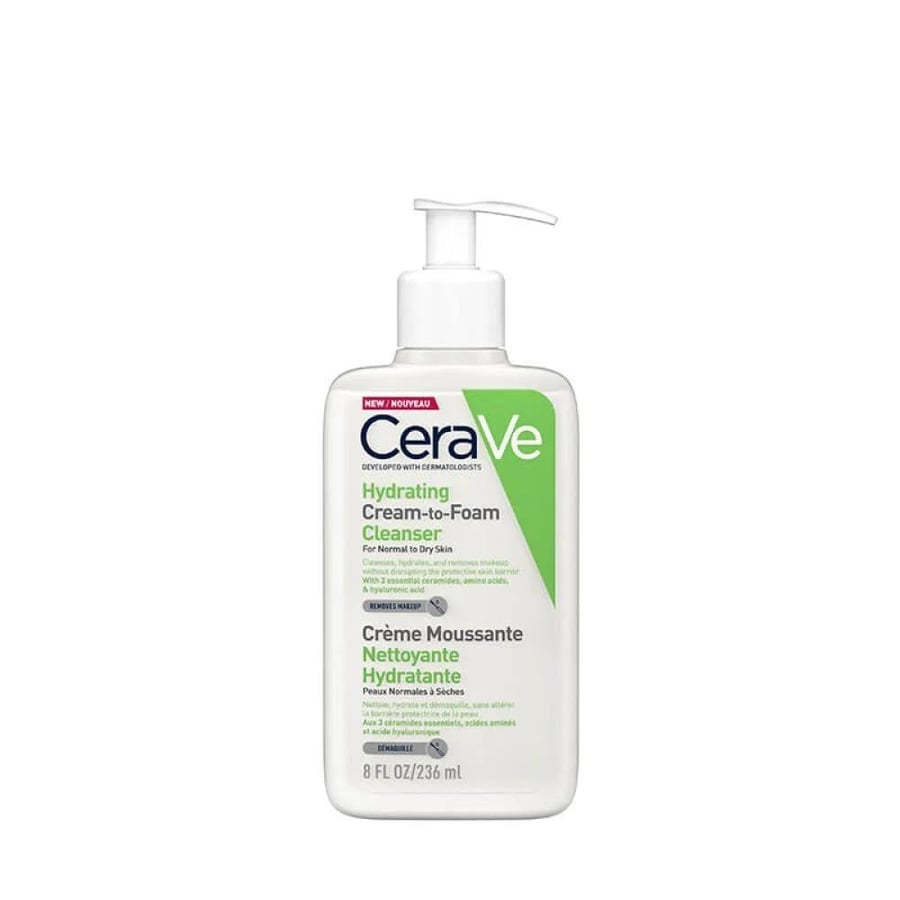 Seravi moisturizing foam cleanser for the skin 236 ml
