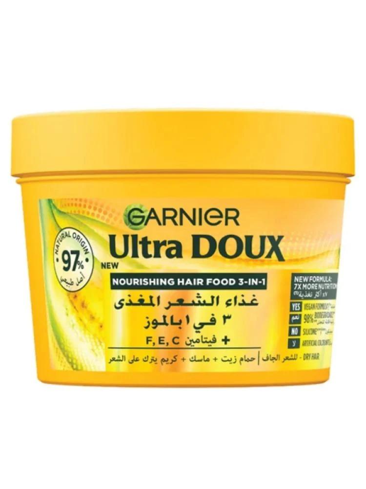 Garnier Ultra Dou nourishing mask for dry hair with banana 390 ml