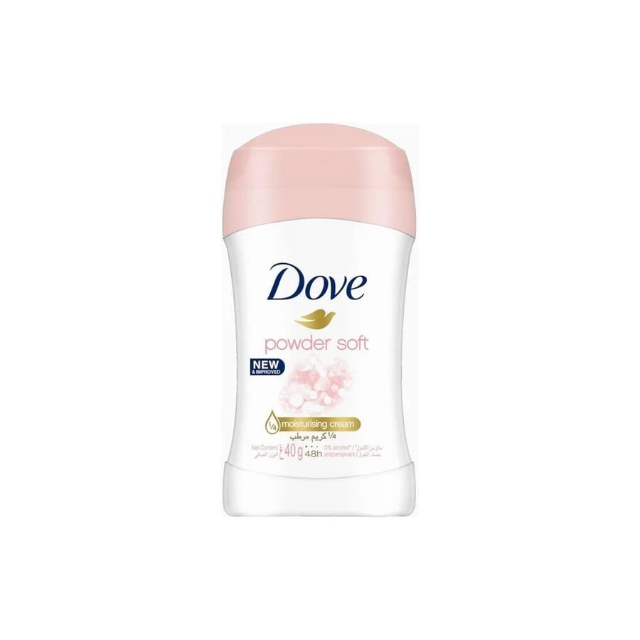 Dove deodorant stick powder soft 40 grams