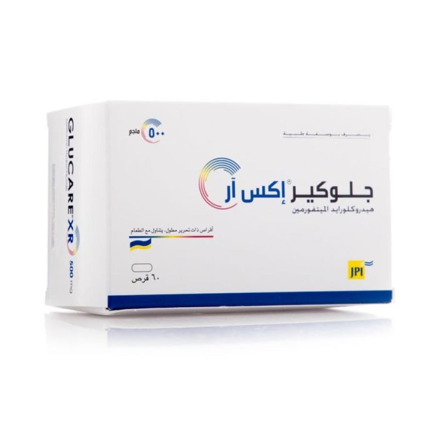 Glucare XR 500 mg 30 tablets