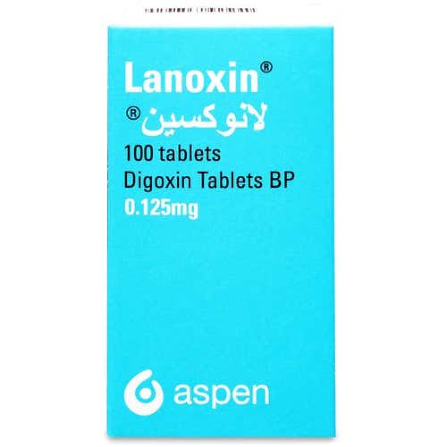 Lanoxin 0.125 mg 100 tablets