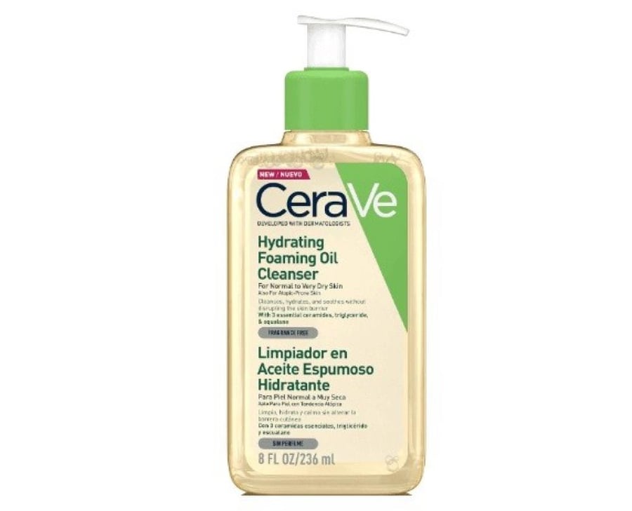 منظف ​​زيتي رغوي مرطب من سيرافي، 236 مل