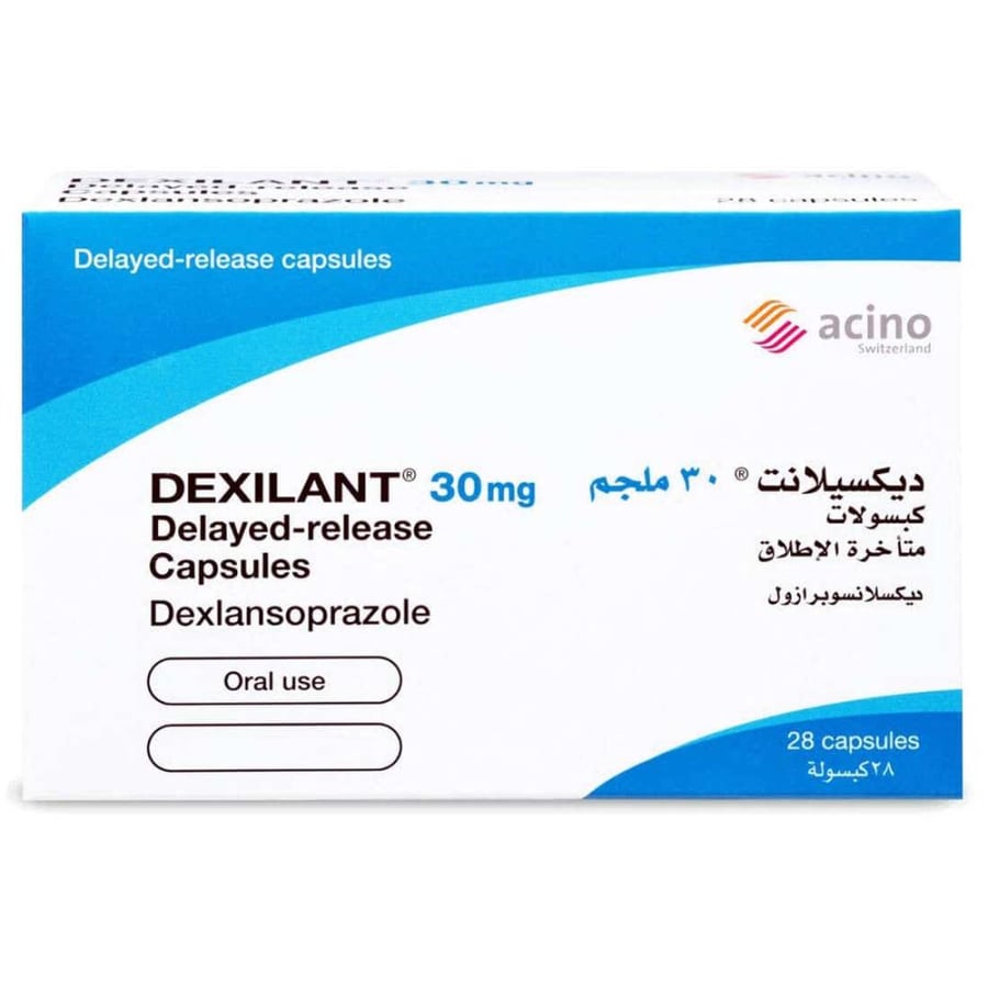 Dexilant 30 mg tablets 28 tablets