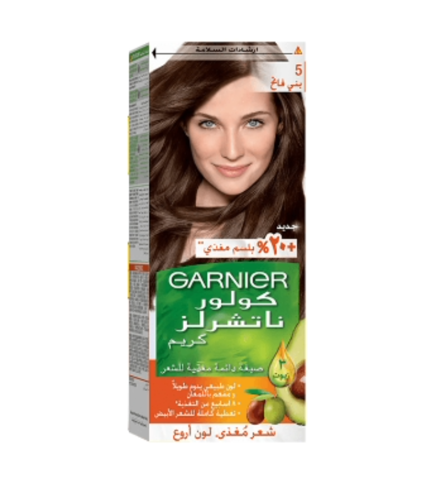 صبغة كولور ناتشرلز كريم من قارنييه - بني فاتح