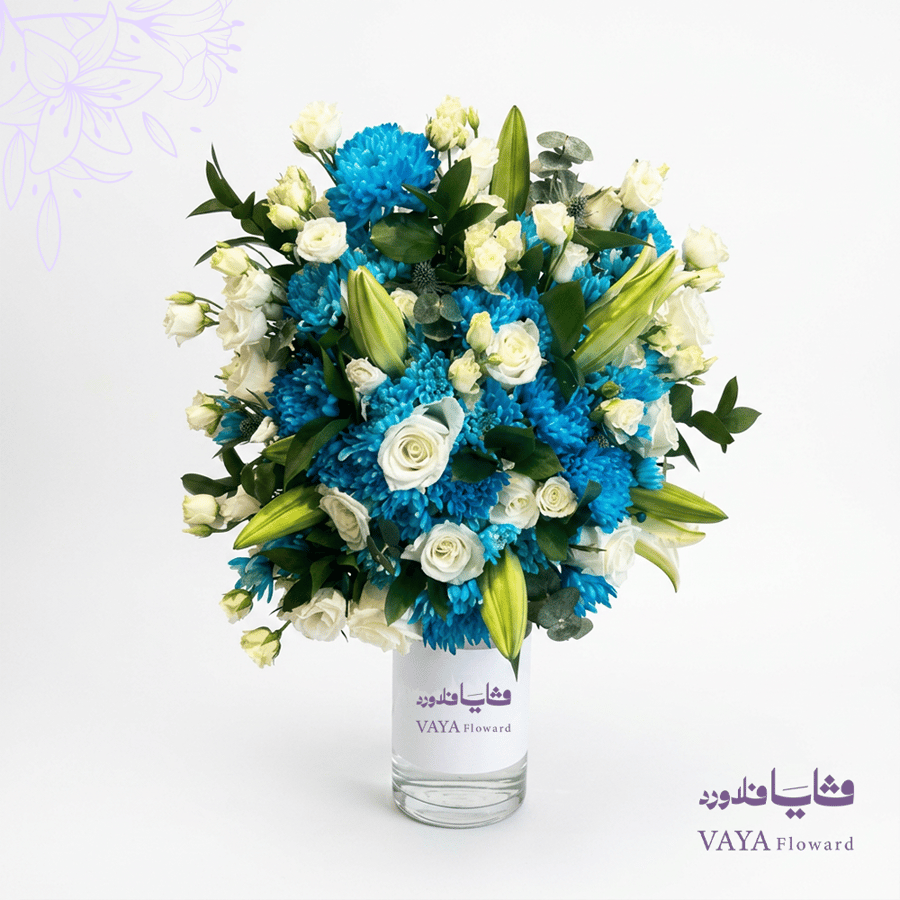 فازه ورد ملون