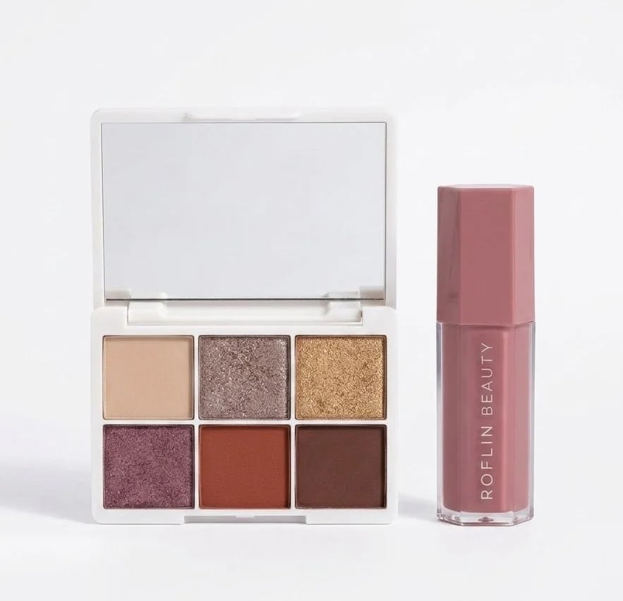 مجموعة "ROFLIN BEAUTY" الاحترافية للعناية بالعيون والشفاه