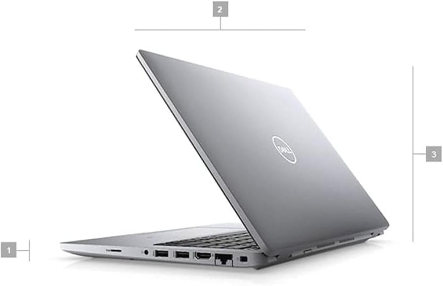 ديل لابتوب لاتيتيود 5420 | شاشة 14 انش 1920x1080 FHD | كور i7-1165G7-1165G7-256GB SSD -8 GB RAM | رباعي النواة ويندوز 11 برو، فضي
