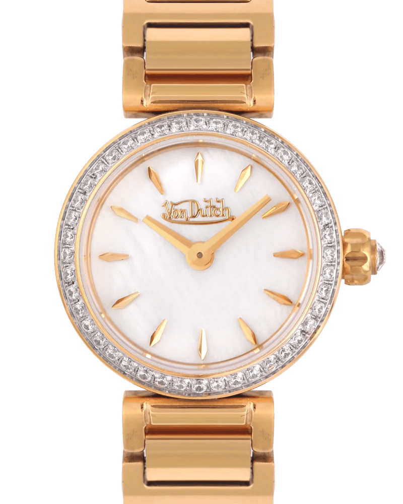 Vanditch women's watch, gold, mother-of-pearl dial, model VDTTRG1600L