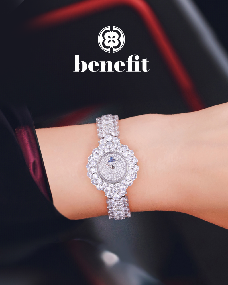 Benefit Crystal women's watch, model BN6666