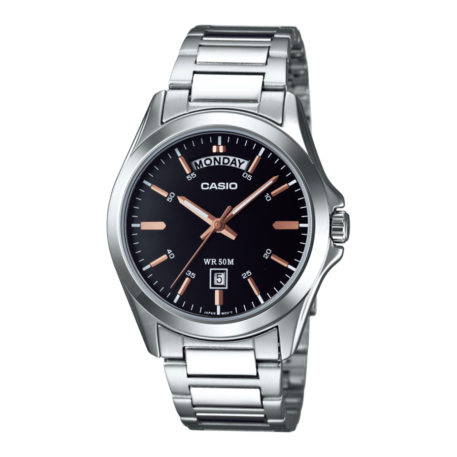 ساعة كاسيو رجالي MTP-1370D-1A2V
