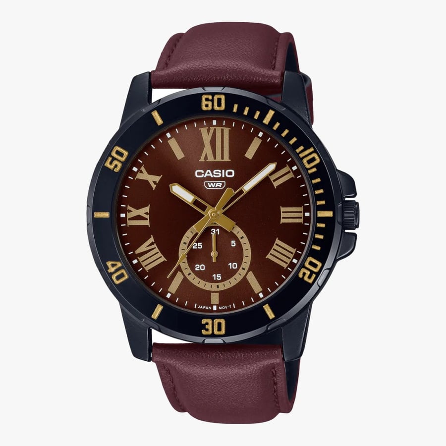 ساعة كاسيو رجالي CASIO Analog Men Formal Watch MTP-VD200BL-5BUDF