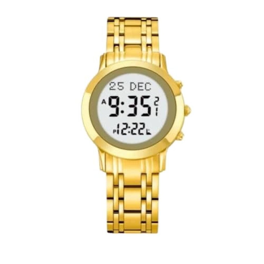 Modern Makkah and Madinah Hour HA-6346 men's - size 40MM two colors