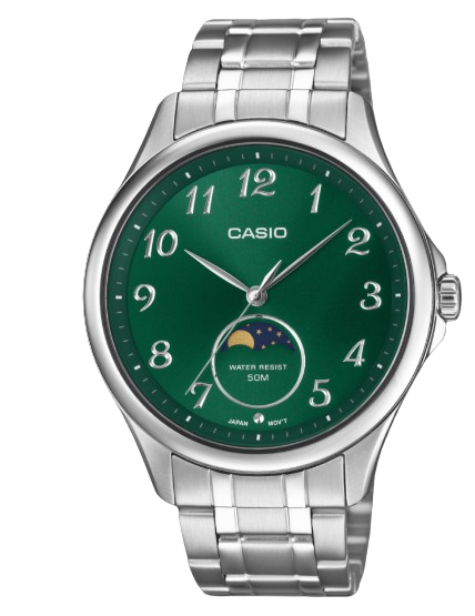 ساعة كاسيو مون فيس رجالي MTP-M110D-3AV