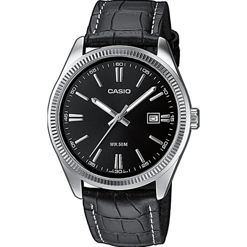 ساعة كاسيو رجالي جلد MTP-1302PL-1AVEF