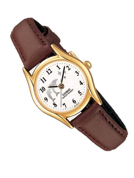 ساعة كاسيو جلد نسائي CASIO Analog Women Formal Watch LTP-1094Q-7B6RDF